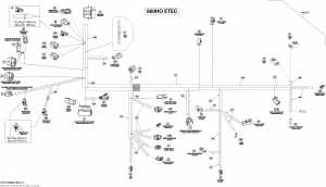 10-  -   600ho Etec (10- Electrical Harness 600ho Etec)