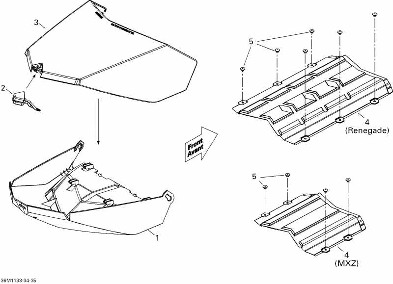   MXZ Sport 600ACE, 2011 - Luggage Rack