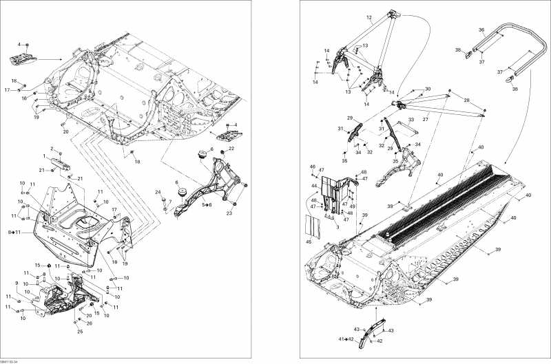  Skidoo - Frame And Components