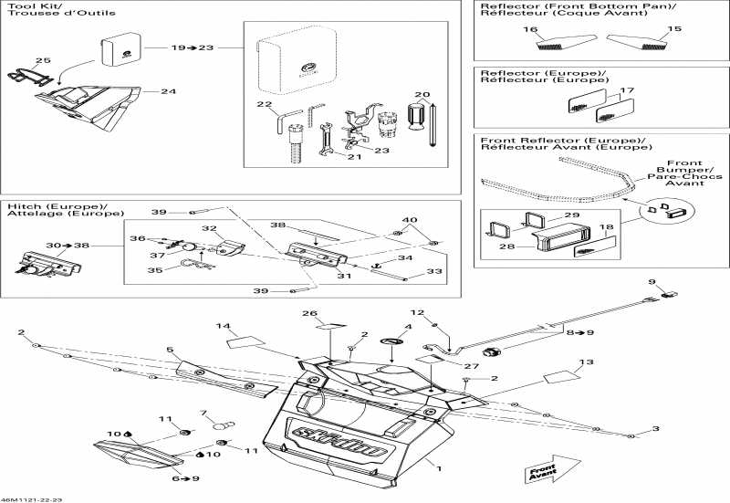 snowmobile Skidoo - Utilities X