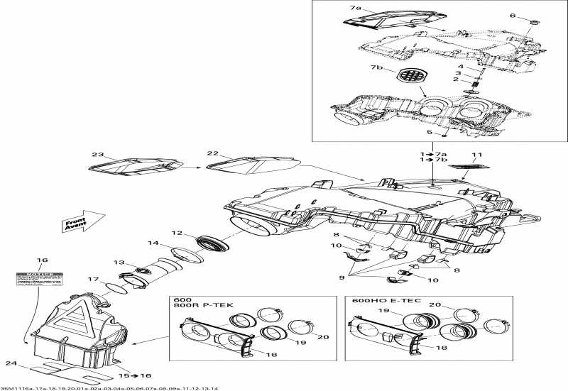  Ski Doo Renegade BackCountry 800R PTEK, 2011  - Air   System