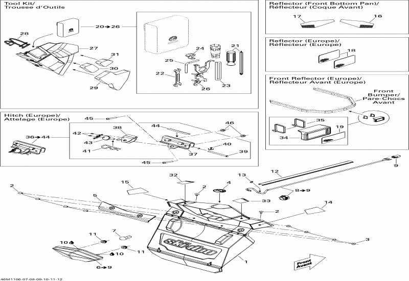 snowmobile SKIDOO - Utilities