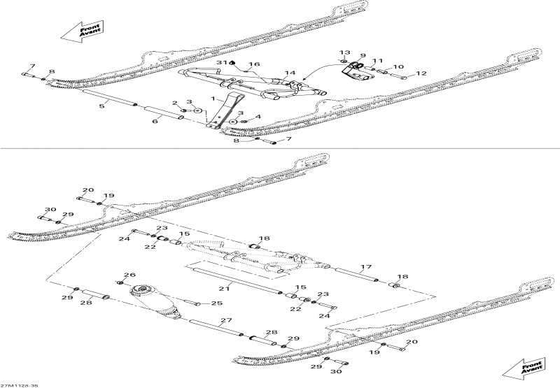 �������� SkiDoo Renegade Sport 600ACE, 2011 ������ - Front Arm