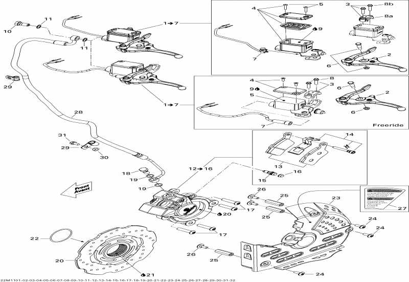 �������� Ski Doo Renegade X 600HO ETEC, 2011 ������ - Hydraulic Brakes
