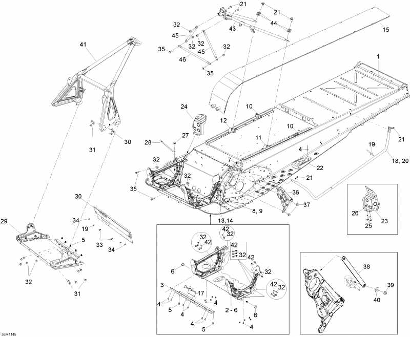 �������� Skidoo - Frame And Components