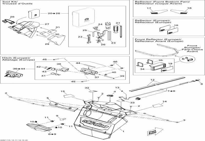 snowmobile BRP SkiDoo - Utilities 600hoetec