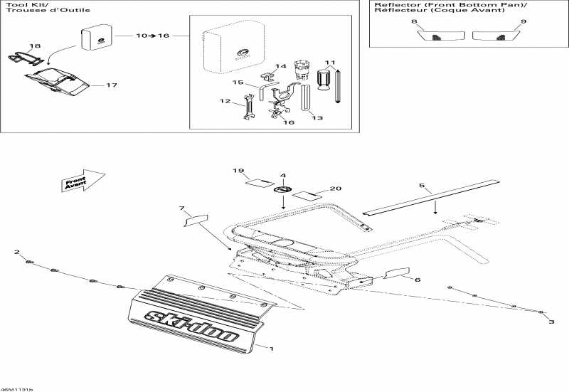 Ski Doo Tundra STD & Sport & LT 550F XP-LTS, 2011 - Utilities Sport