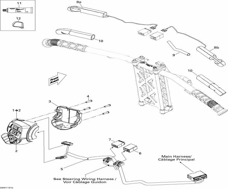  ski-doo Tundra STD & Sport & LT 550F XP-LTS, 2011  - Electrical Accessories, Steering Sport, Lt