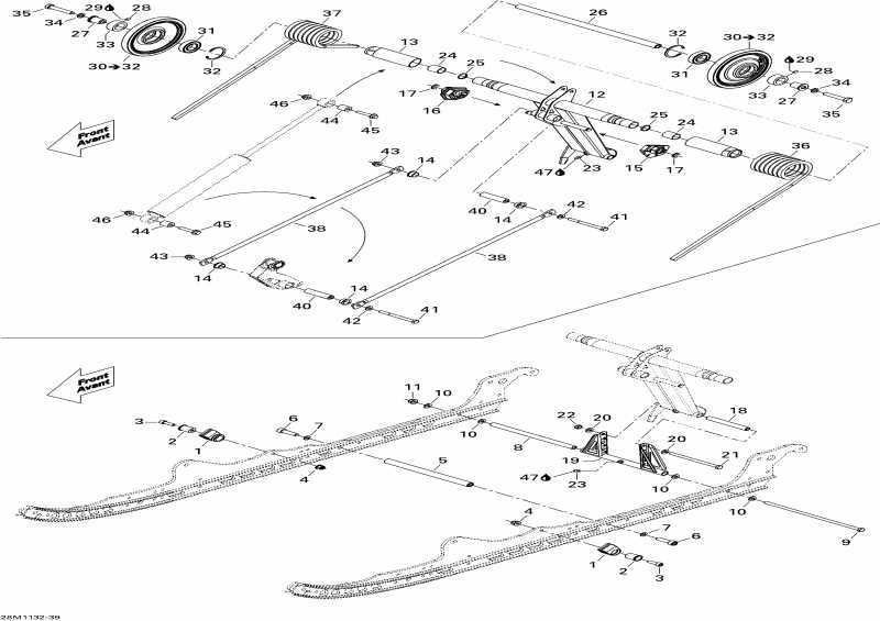 �������� Ski-doo Tundra Xtreme 600HO ETEC XP-LTS, 2011 ������ - Rear �����