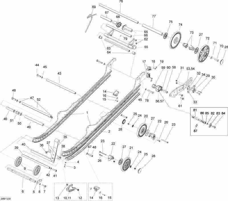  Skidoo - Rear Suspension