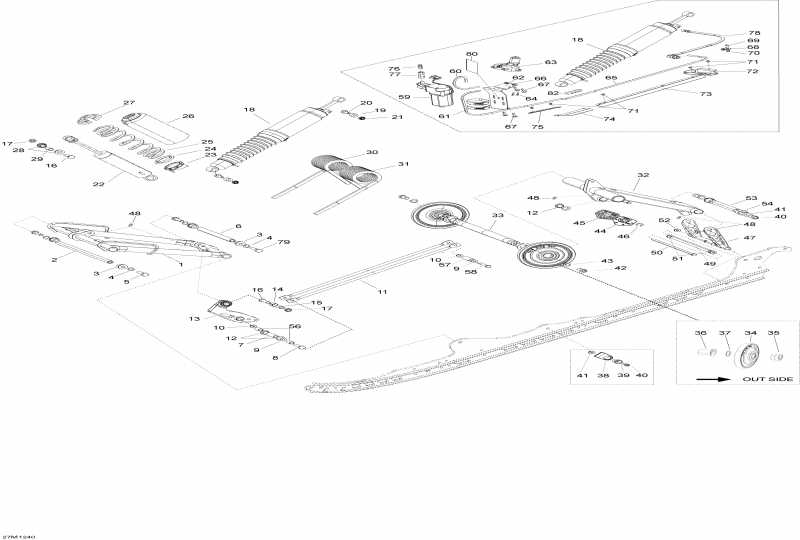  Skidoo Expedition SE 1200 XU, 2012  - Front 