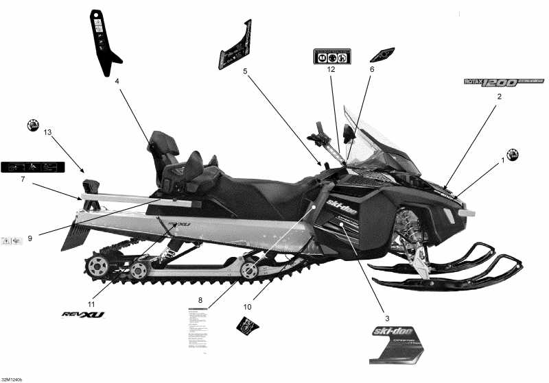  Skidoo Expedition SE 1200 XU, 2012  -  