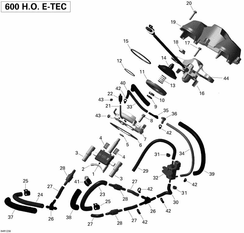 SkiDoo Expedition SE 600HOETEC XU, 2012 ������ - 3d Rave