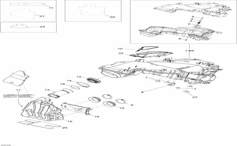 snowmobile SkiDoo  Expedition SE 600HOETEC XU, 2012 - Air   System