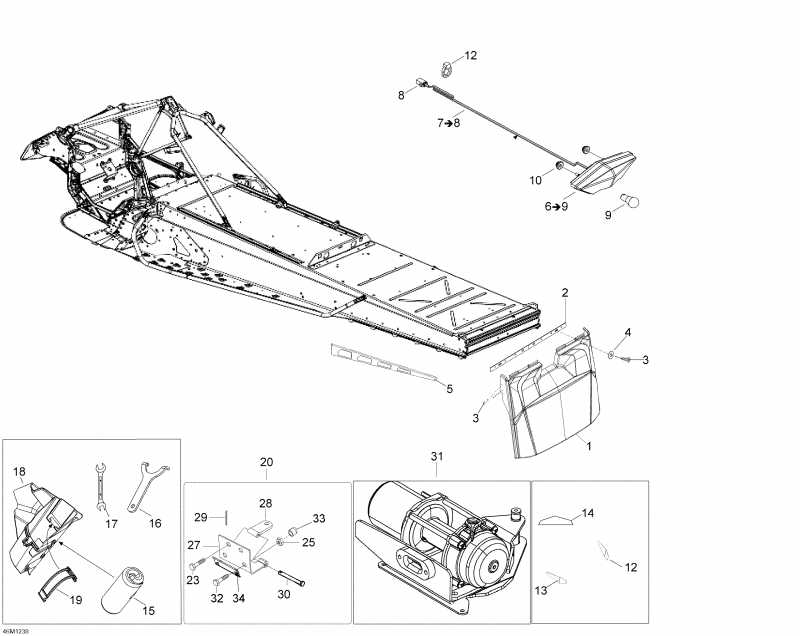 snowmobile Skidoo - Utilities North America