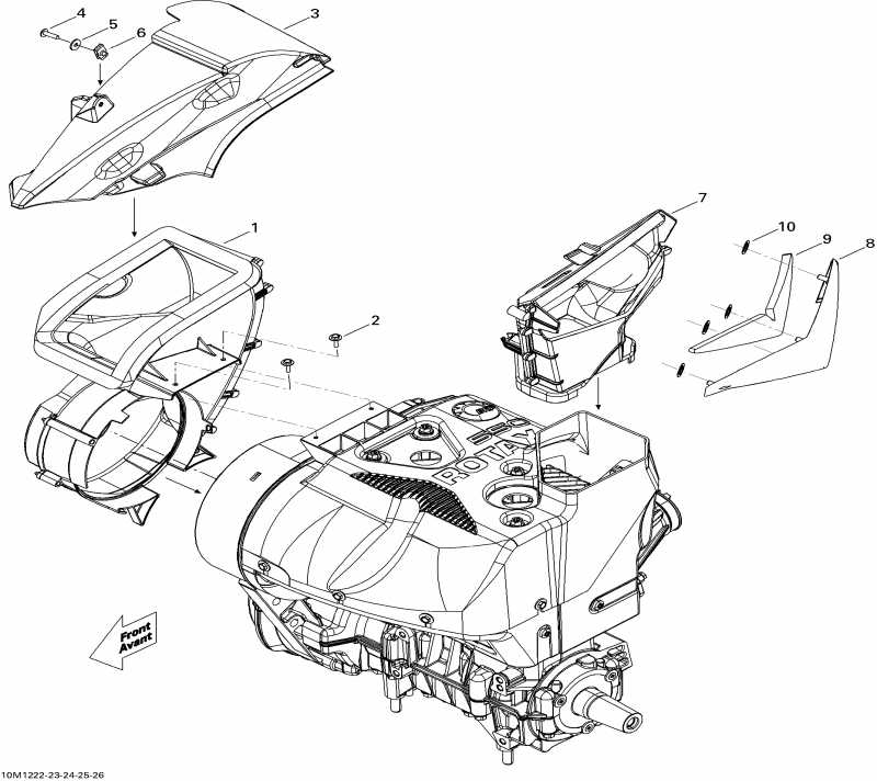 Ski-doo  Expedition Sport 550F XP-FAN, 2012 -  System