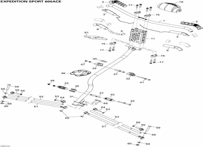  Skidoo Expedition Sport 600ACE LFF, 2012  - Steering
