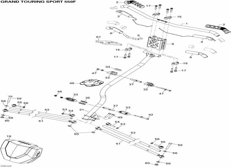  ski-doo Grand Touring Sport 550F XP-FAN, 2012  -  