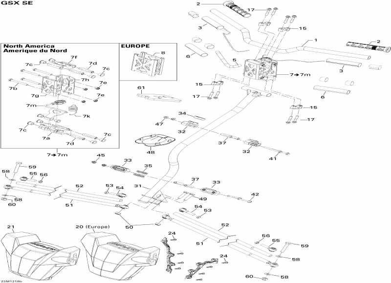 snowmobile Ski-doo GSX LE & SE 1200 XR, 2012 ������ - ������� �������