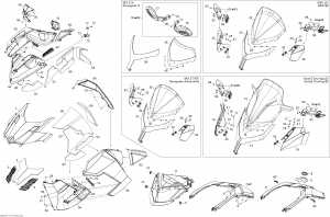 09- ,     Le (09- Hood, Windshield And Console Le)