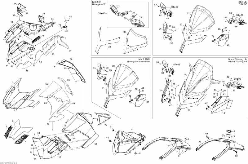 snowmobile Ski-doo GSX SE 600HOETEC, 2012  - ,     600hoetec