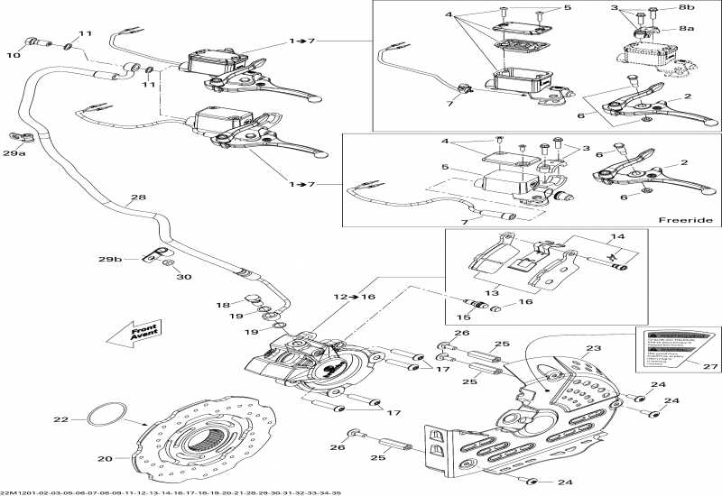  Ski Doo - Hydraulic Brakes