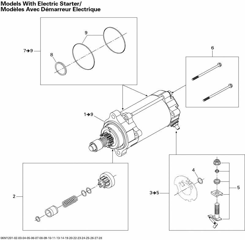   MXZ XRS 800RETEC XP, 2012  - Electric Starter