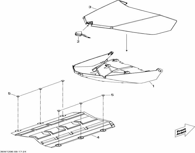 snowmobile  Renegade Adrenaline 800RETEC XP, 2012  - Luggage Rack