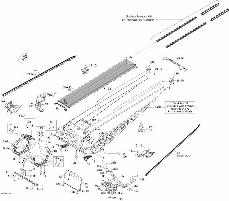 �������� BRP Renegade X & Adrenaline 1200 XR, 2012 ������ - Frame