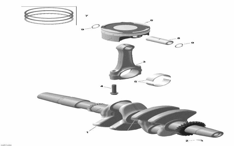 �������� Skidoo - Crankshaft And Pistons