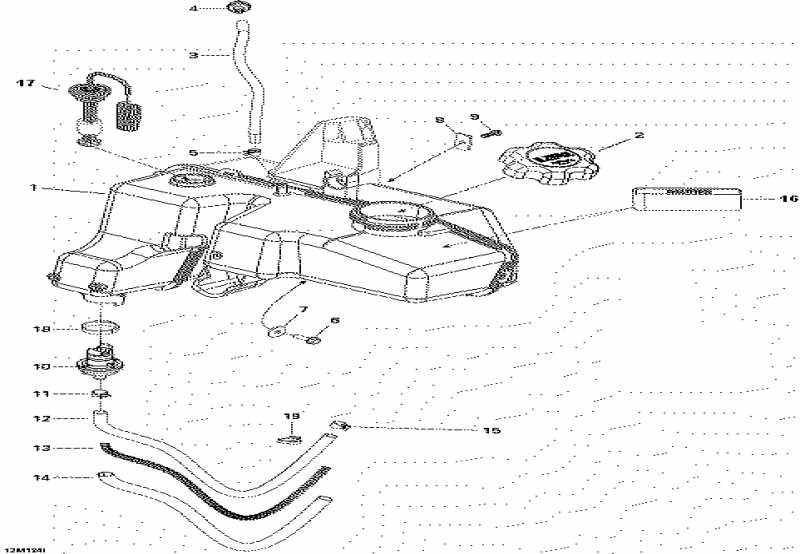 snowmobile - Oil System