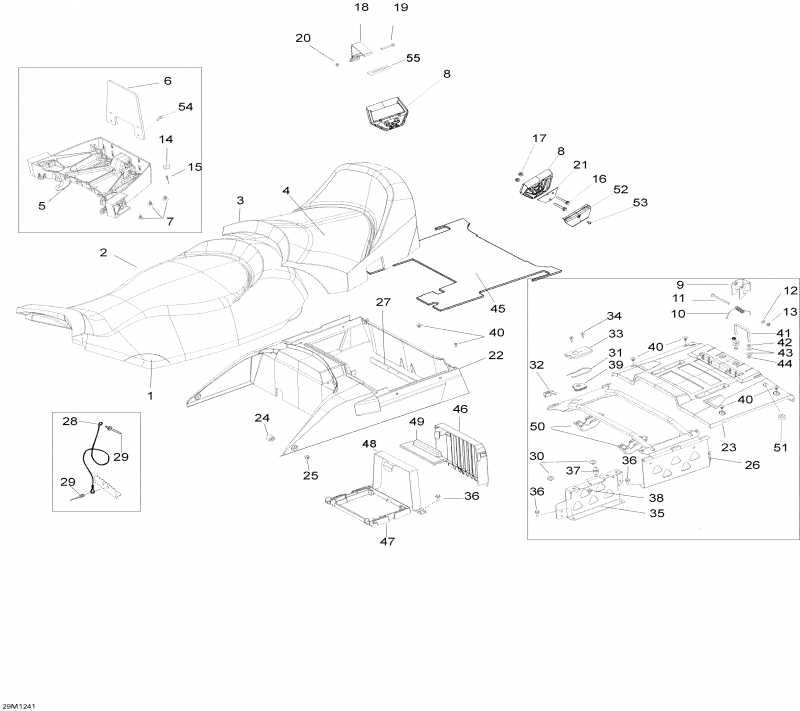 Ski Doo ����������� Skandic WT 550F XU, 2012 - Seat