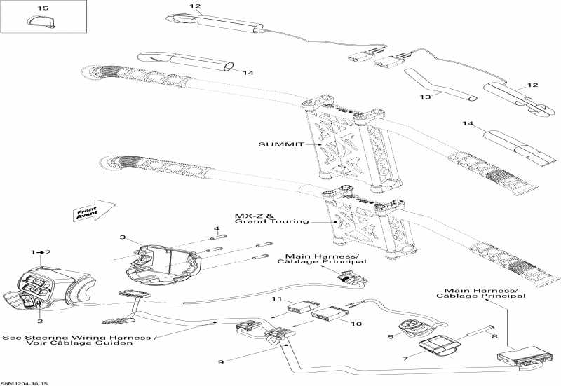 snowmobile Skidoo  Summit SPORT 600, 2012 -  ,  
