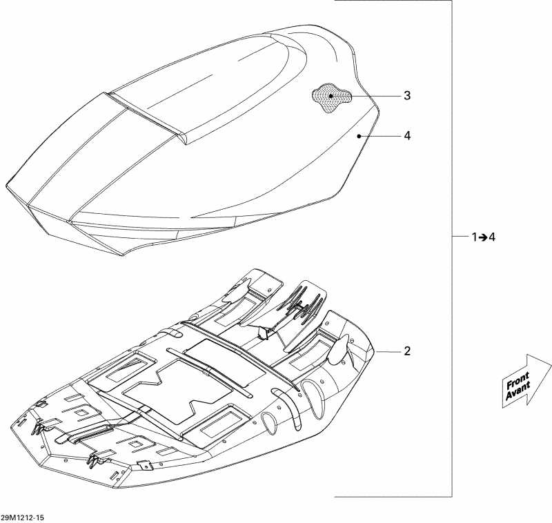   Summit SPORT 800R P-TEK, 2012  - Seat