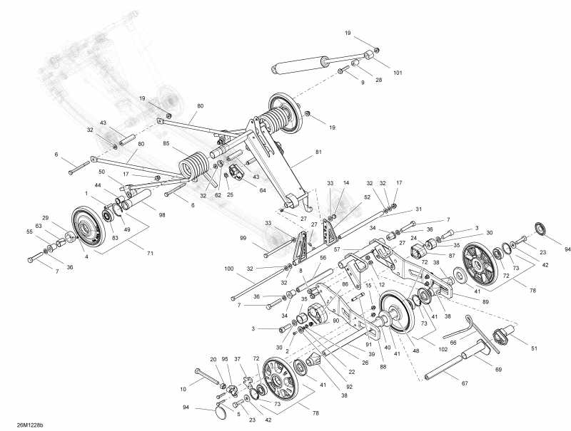  - Rear Suspension Rear Arm And Shock