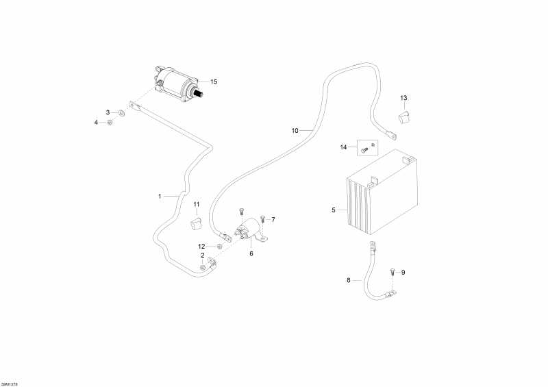 �������� BRP SkiDoo ����������� Skandic SWT 600HOETEC XU, 2013 - Battery � �������