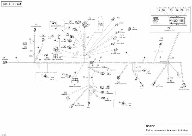   Skandic SWT 600HOETEC XU, 2013  - Electrical Harness