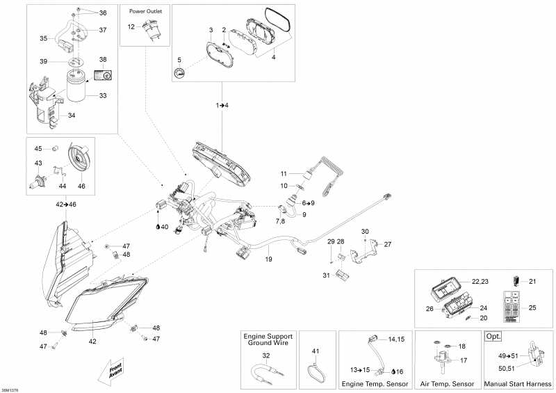 �������� SKIDOO Skandic SWT 600HOETEC XU, 2013 ������ - ��������� System
