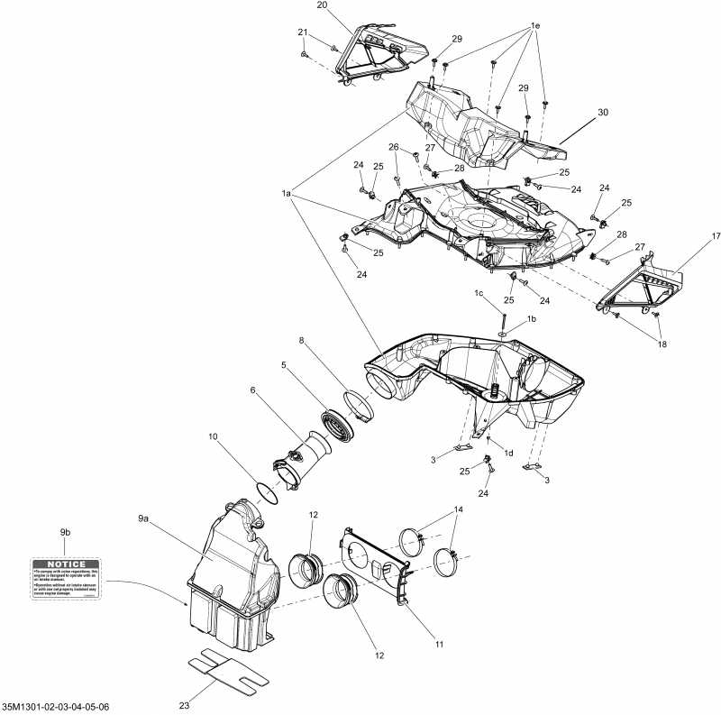 snowmobile - Air Intake System