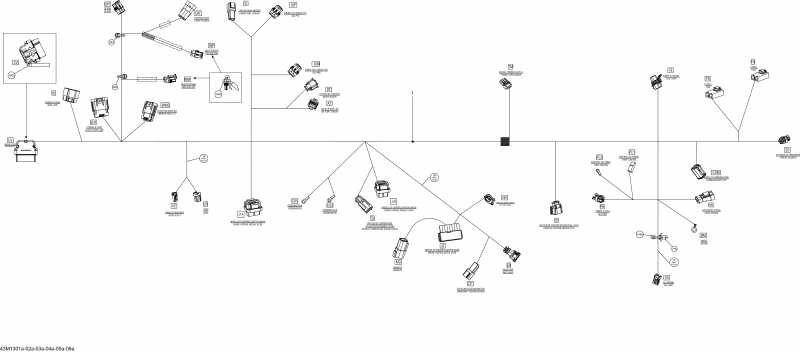  SKIDOO - Electrical Harness , Main