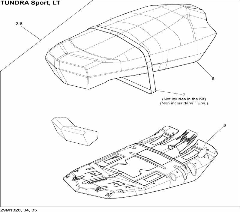   TUNDRA LT 600 ACE (4-TEMPS) XP, 2013  - Seat