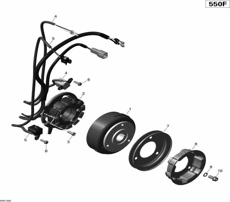   TUNDRA SPORT & LT 550F XP, 2013 - Magneto