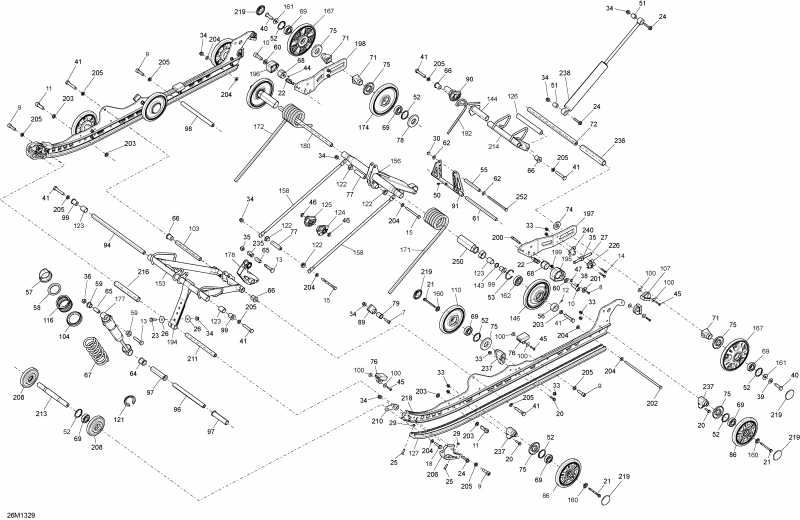 snowmobile - Rear Suspension