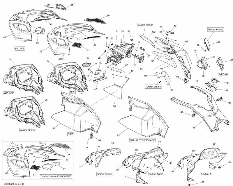  SKIDOO  TUNDRA XTREME 600HOE XP, 2013 - ,    