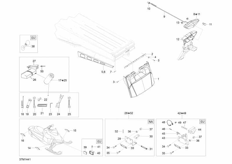 snowmobile Ski Doo - Utilities