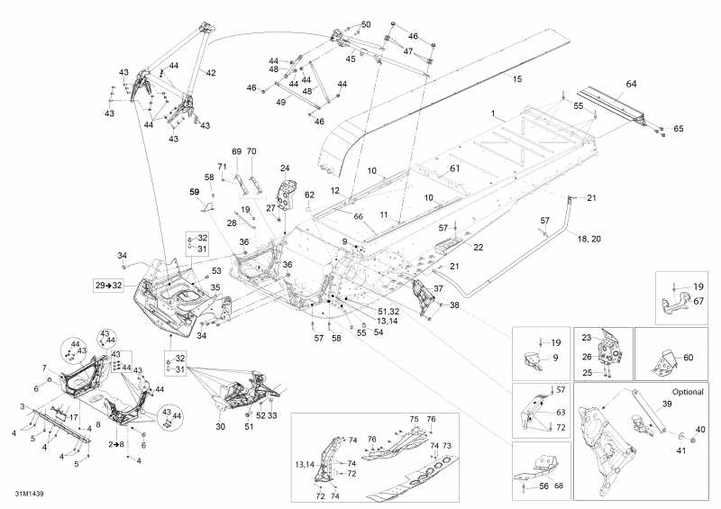 snowmobile BRP  EXPEDITION LE 600HOE, XU, 2014 - 