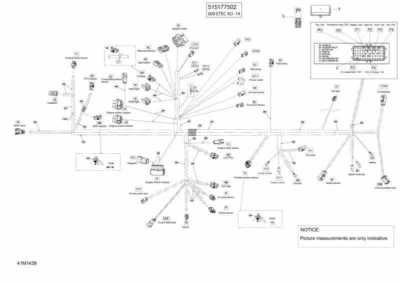    EXPEDITION LE 600HOE, XU, 2014 - Electrical Harness