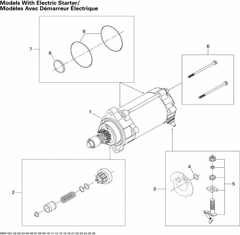 Skidoo  EXPEDITION SPORT 550F XP, 2014 - Electric Starter