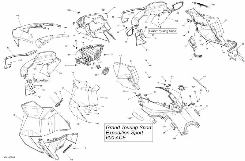 Ski Doo EXPEDITION SPORT 600ACE XP, 2014 - ,    