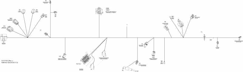 �������� Skidoo EXPEDITION SPORT 600ACE XP, 2014 ������ - Electrical Harness